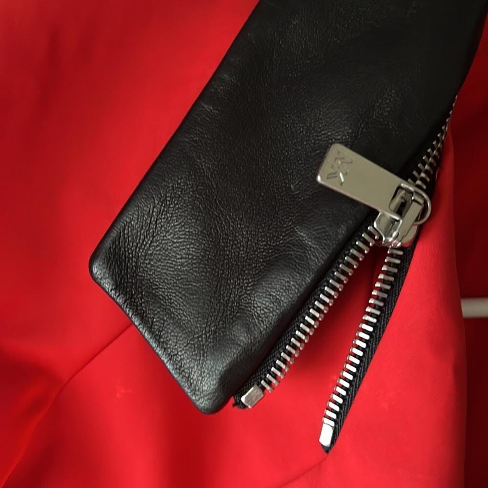 Michael Kors Red Peacoat Made in Italy, XS /US2 - Picture 11 of 14